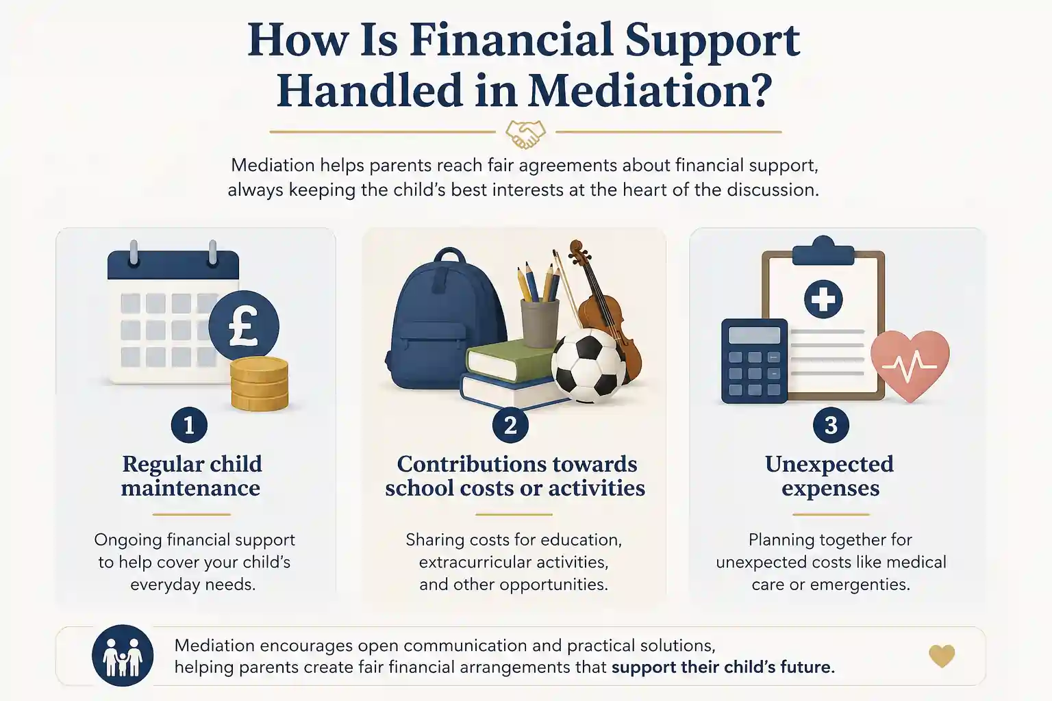 How Is Financial Support Handled in Mediation Hungerford